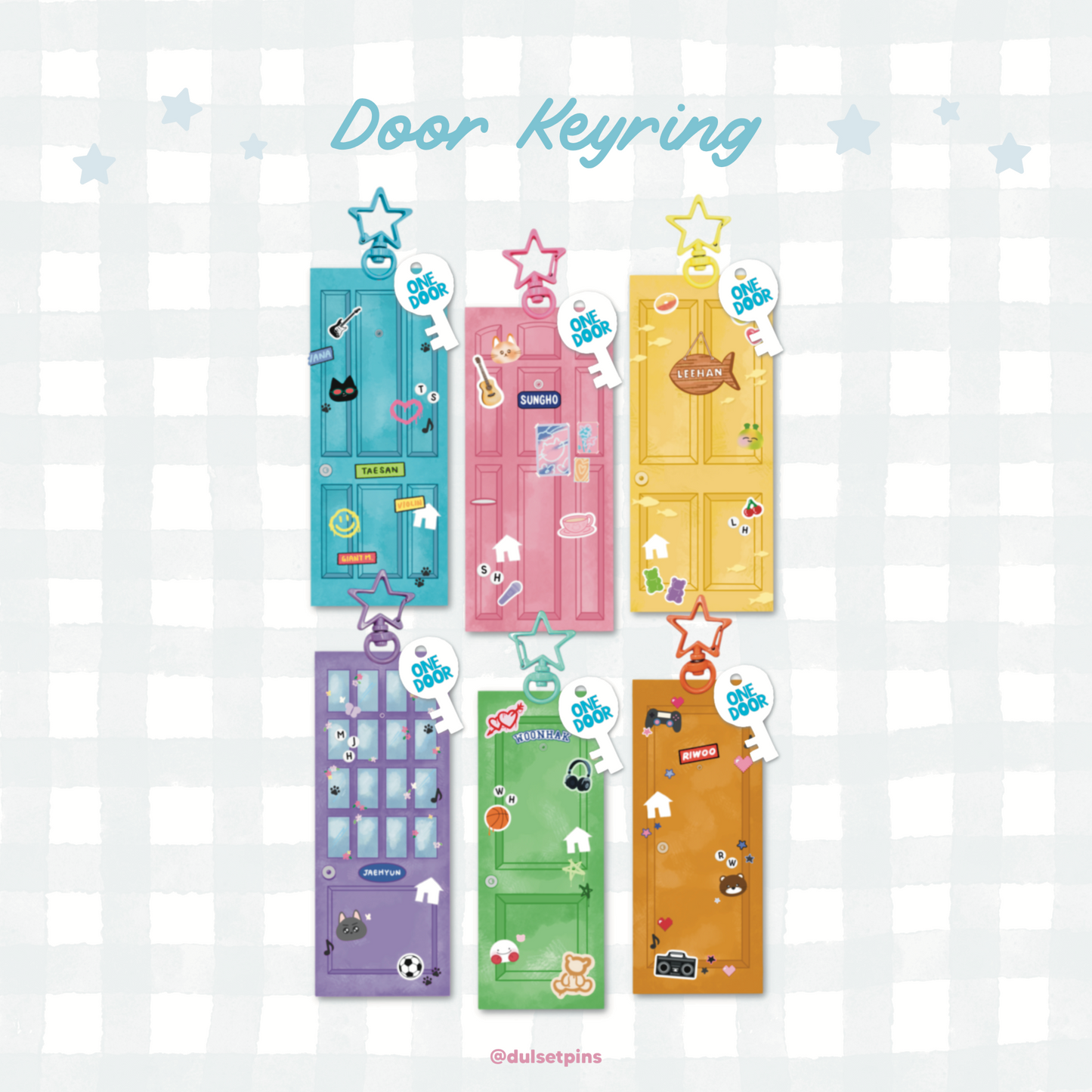 BOYNEXTDOOR Door Keyring