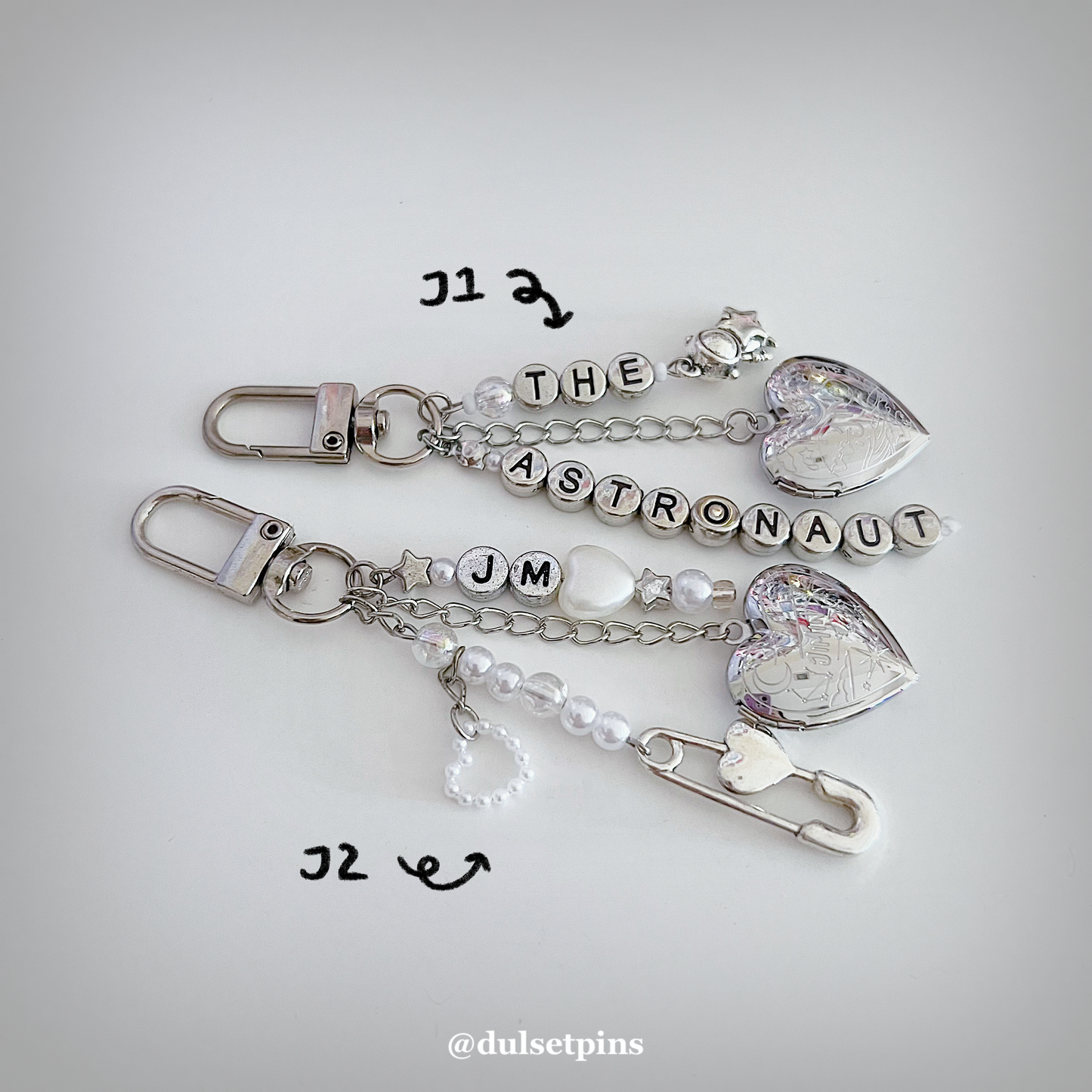 Locket Keyrings