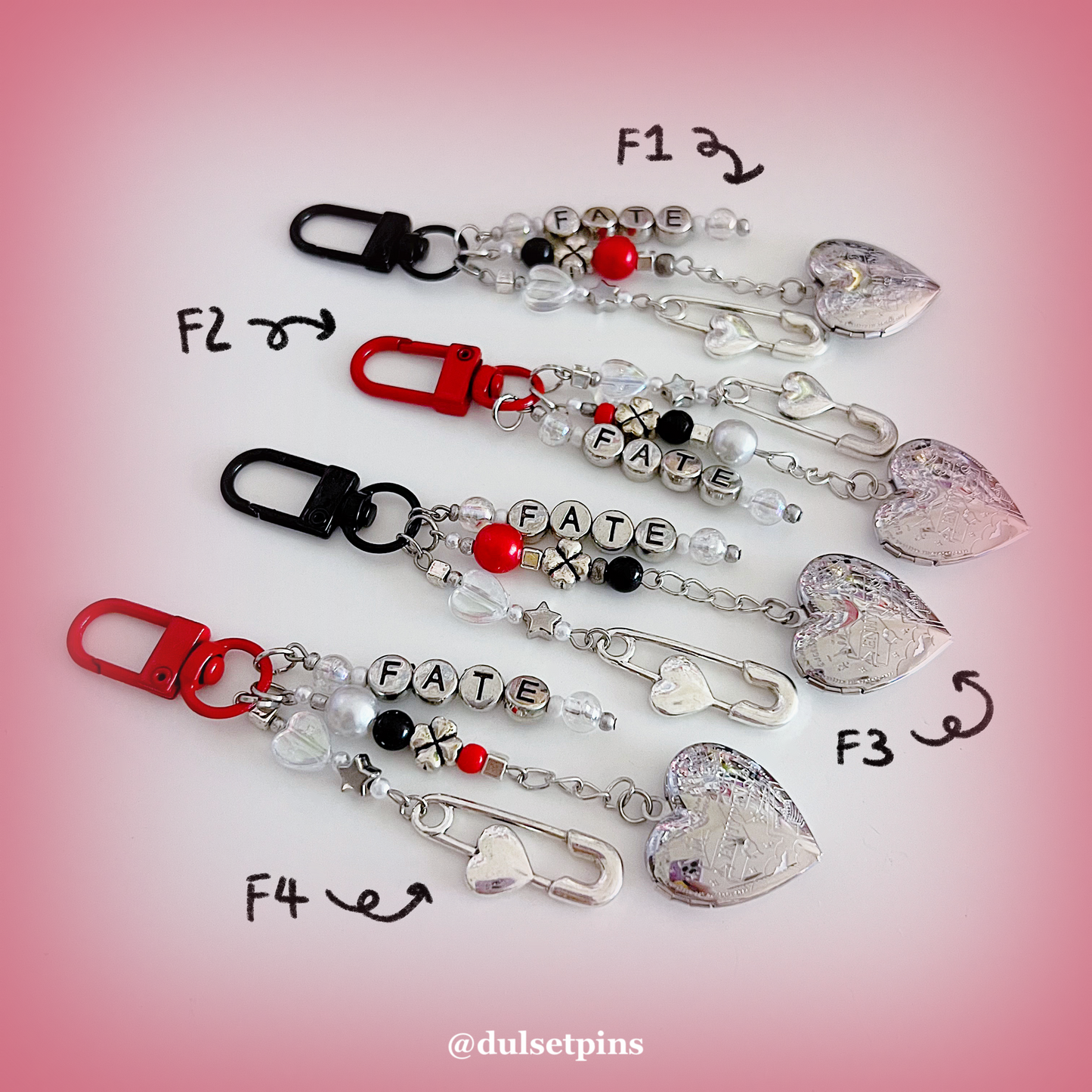 Locket Keyrings