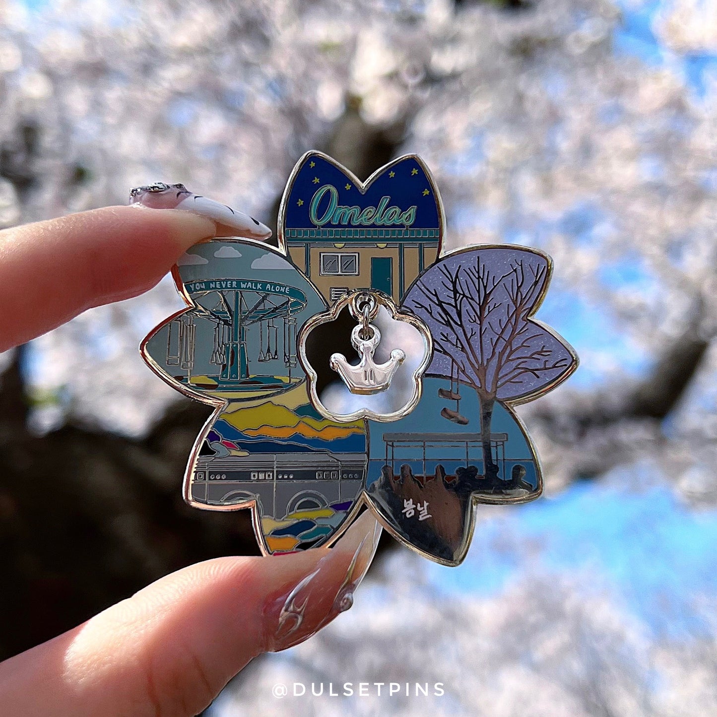 Spring Day 봄날 Enamel Pin