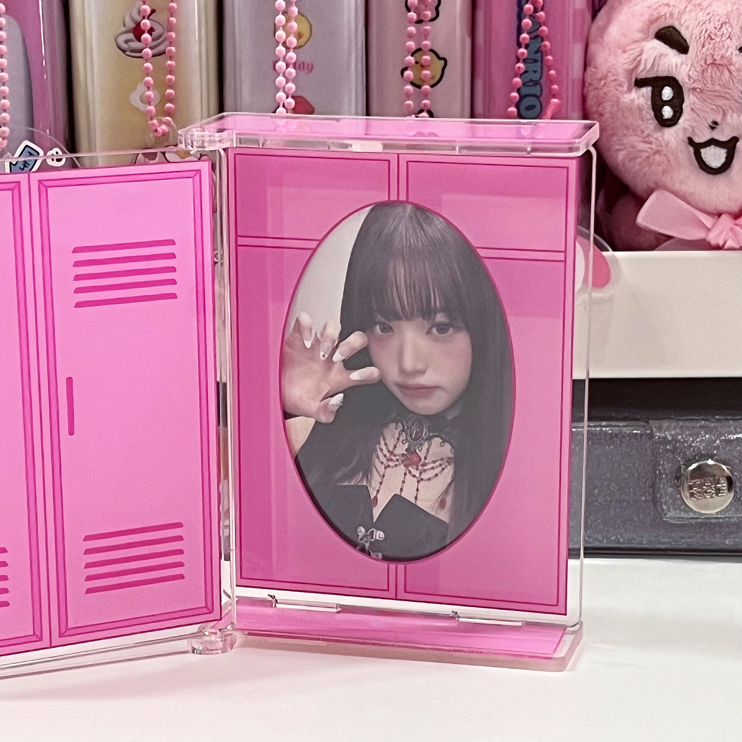 Pink Locker - Acrylic Photocard Standee