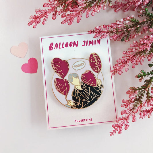 Balloon Jimin Enamel Pin