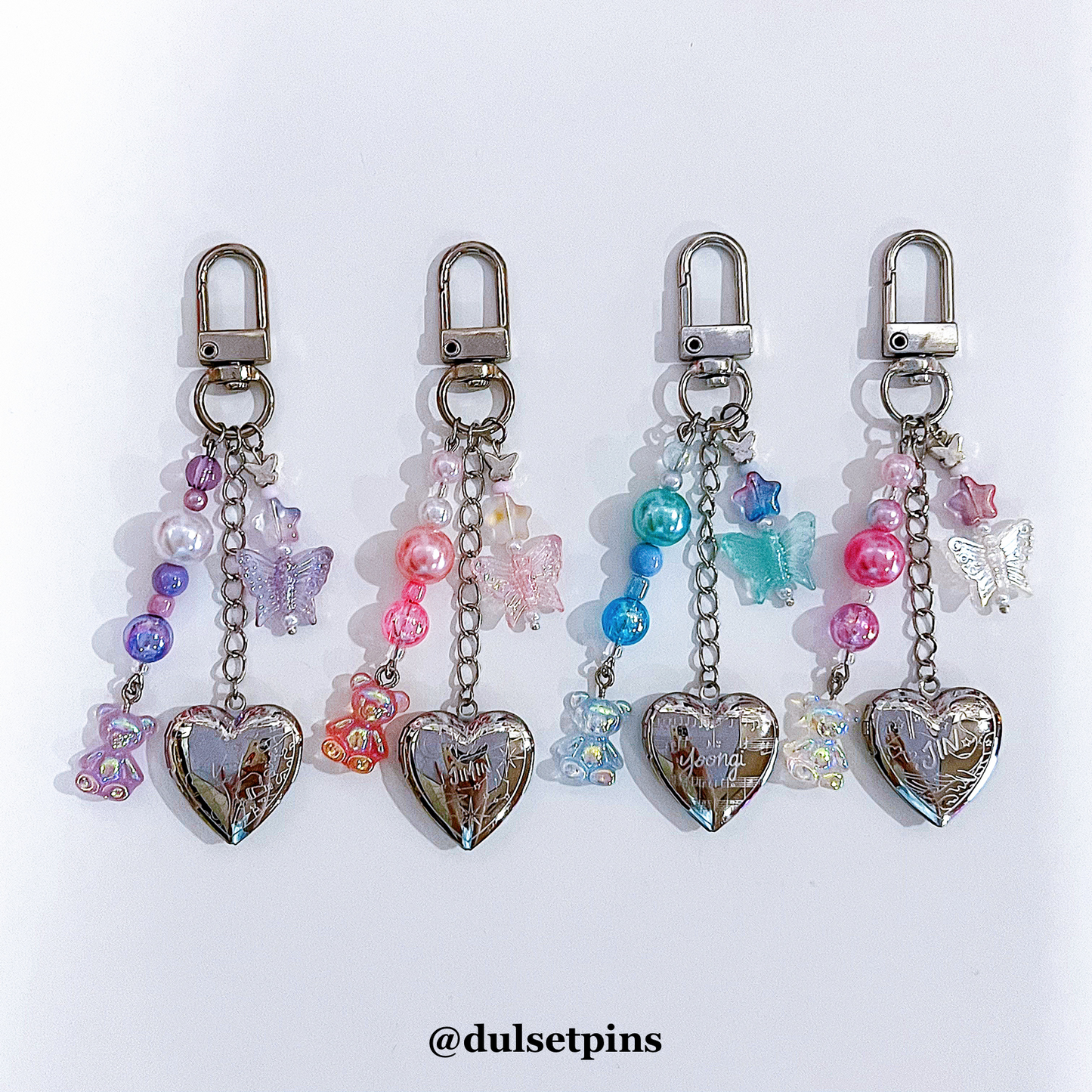 CUSTOM SLOT - Locket Keyrings