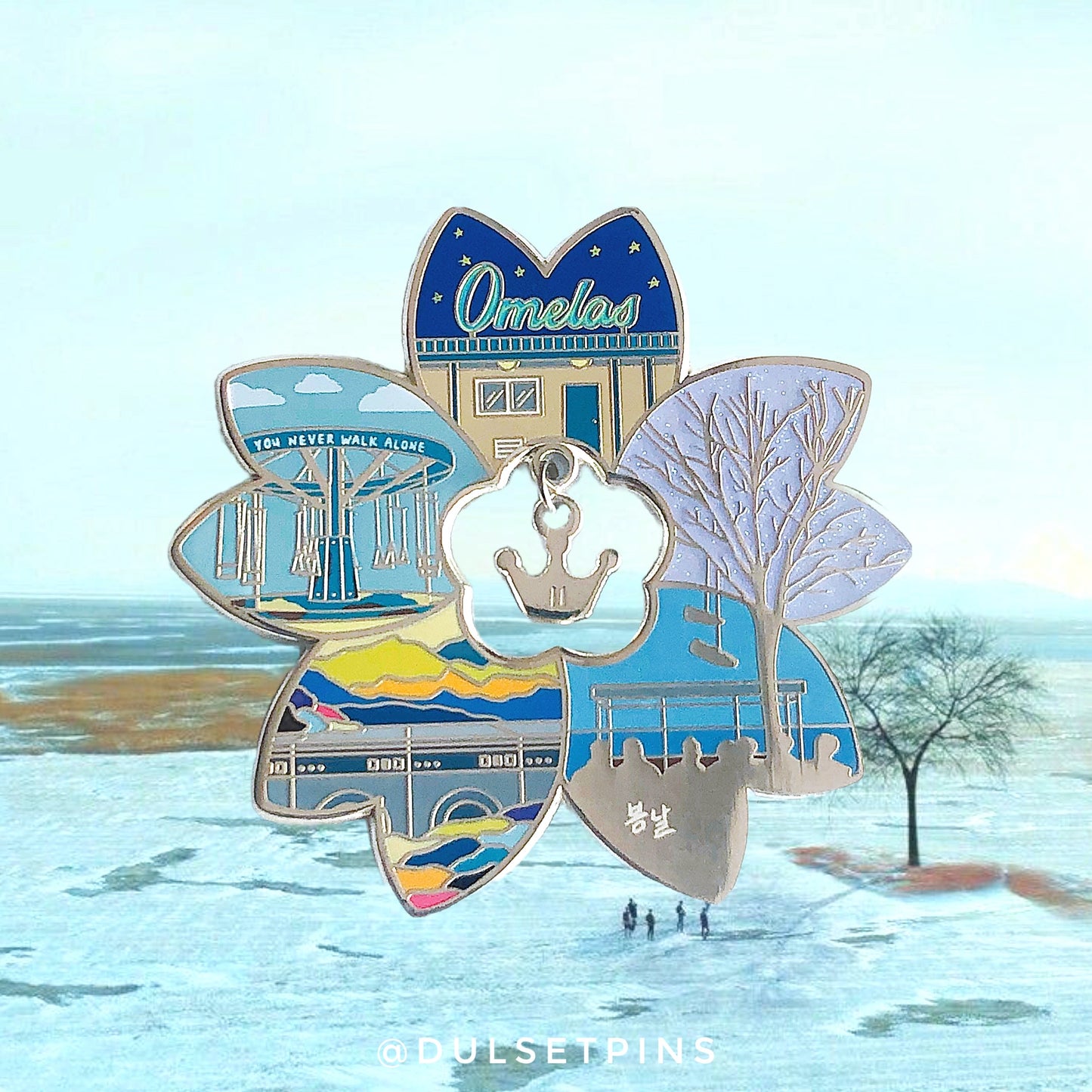 Spring Day 봄날 Enamel Pin