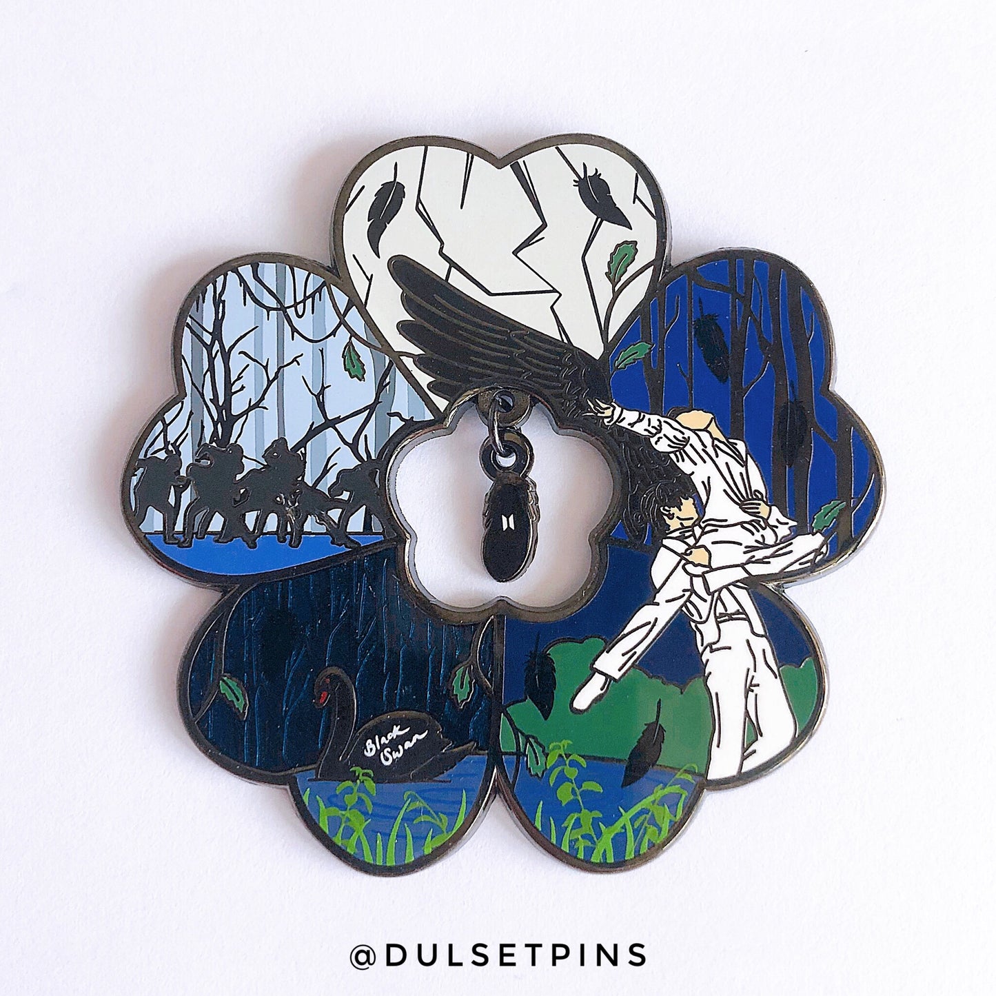 Black Swan Enamel Pin